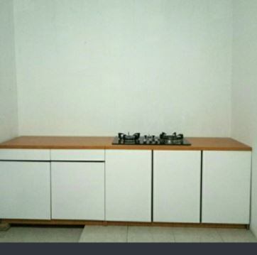 Rak Piring Tempat Kompor Tanam 5 Pintu dan Laci Terlaris